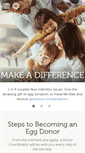 Mobile Screenshot of donate-eggs.com